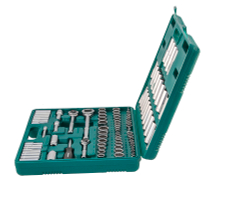 S05H48107S Набор инструмента универсальный 1/4", 3/8" и 1/2"DR, 107 предметов