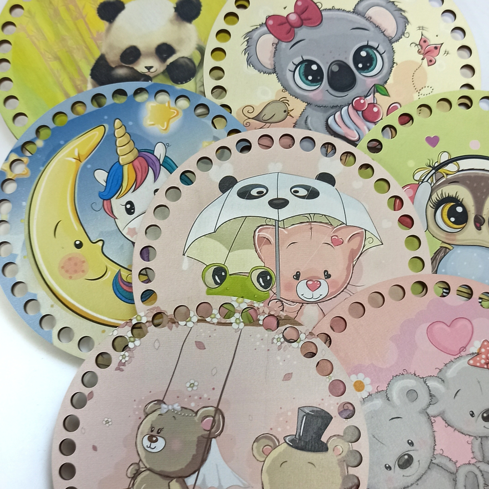 Донышко Принт Детское 15см Дизайн Животные