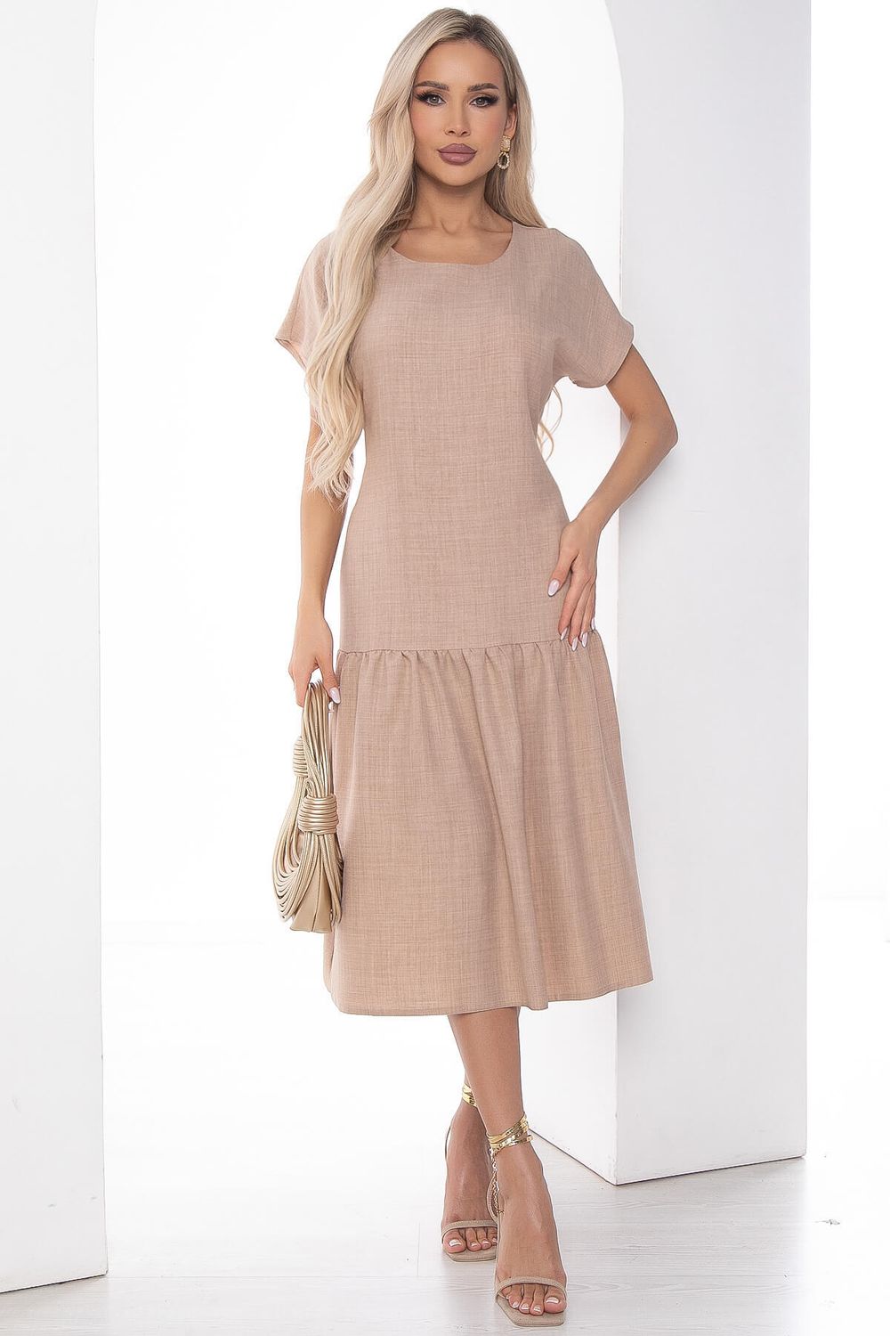 Платье "Ева" (бежевый) П10010 LT Collection