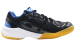 YONEX Power Cushion Fabric Slip Resistant Abrasion Resistant Low top Badminton Shoes Unisex Black Blue