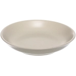Тарелка керамическая глубокая «Perfetto» 20*3,7см, бежевая