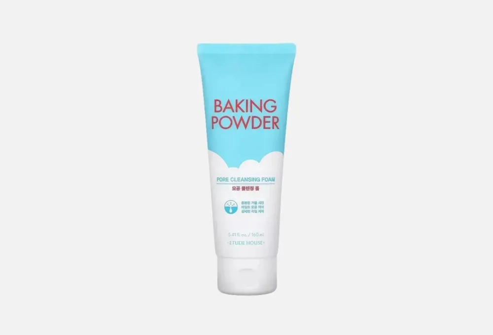 ETUDE Очищающая пенка 3 в 1 с содой Etude House Baking Powder Pore Cleansing Foam (160 мл)