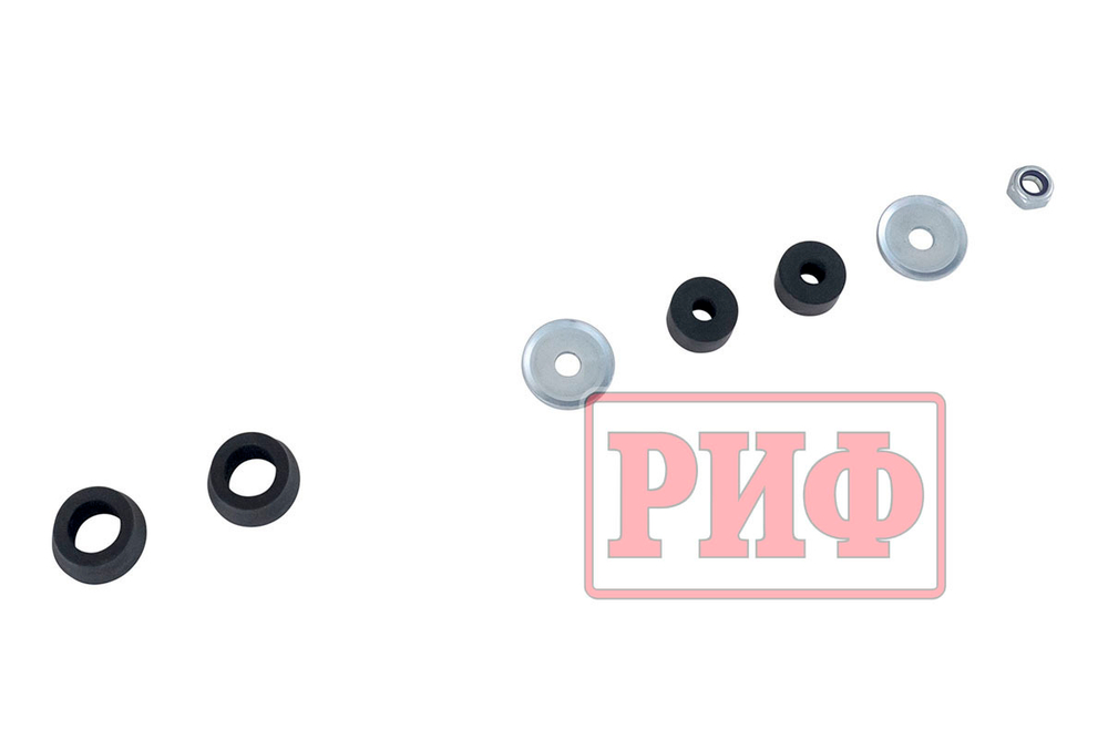 Амортизатор усиленный задний газовый Toyota Land Cruiser Prado 90/95, 4runner 1996-2002 лифт 45 мм РИФ