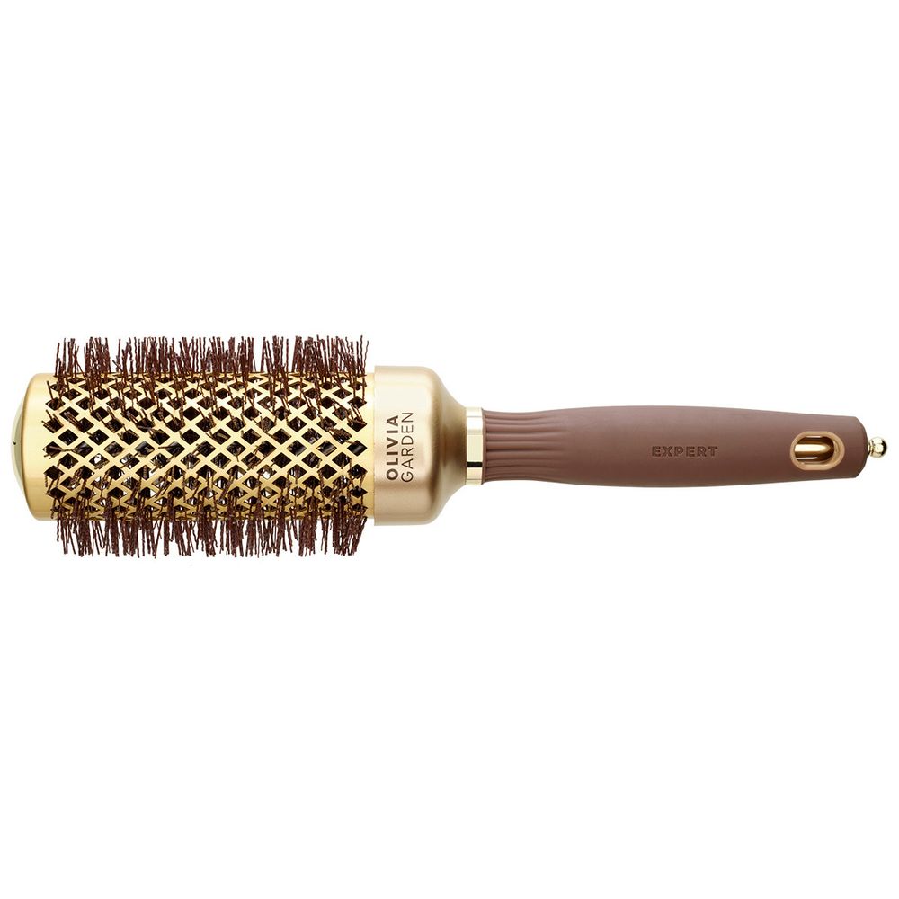 Термобрашинг EXPERT BLOWOUT SHINE Wavy Bristles Gold&Brown 45 мм Коричневый (07341)