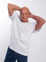 футболка оверсайз больших размеров базовая