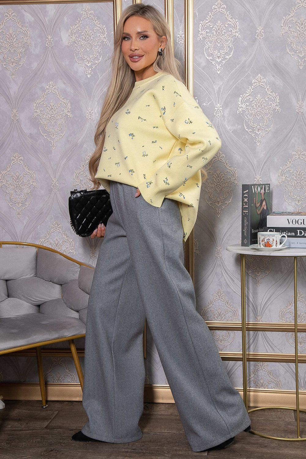 Брюки Остатки тепла (серые) Б14817-7М LT Collection