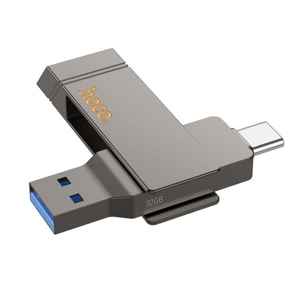 Флэш карта 2in1 Hoco UD15 32Gb USB 3.2