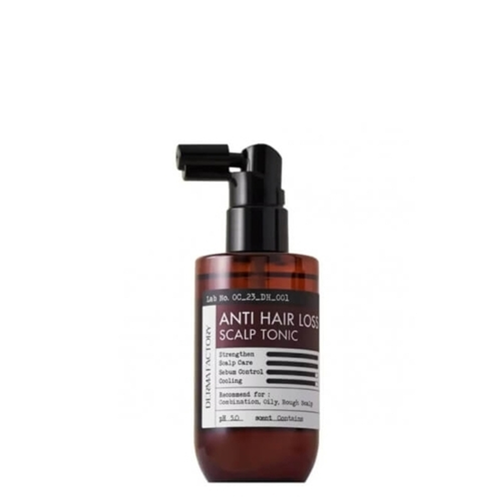 Мист-тоник для кожи головы против выпадения волос Derma Factory Anti hair loss scalp tonic, 100 мл