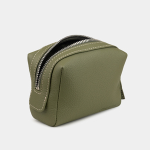 Несессер Mignon из кожи теленка, зеленого цвета