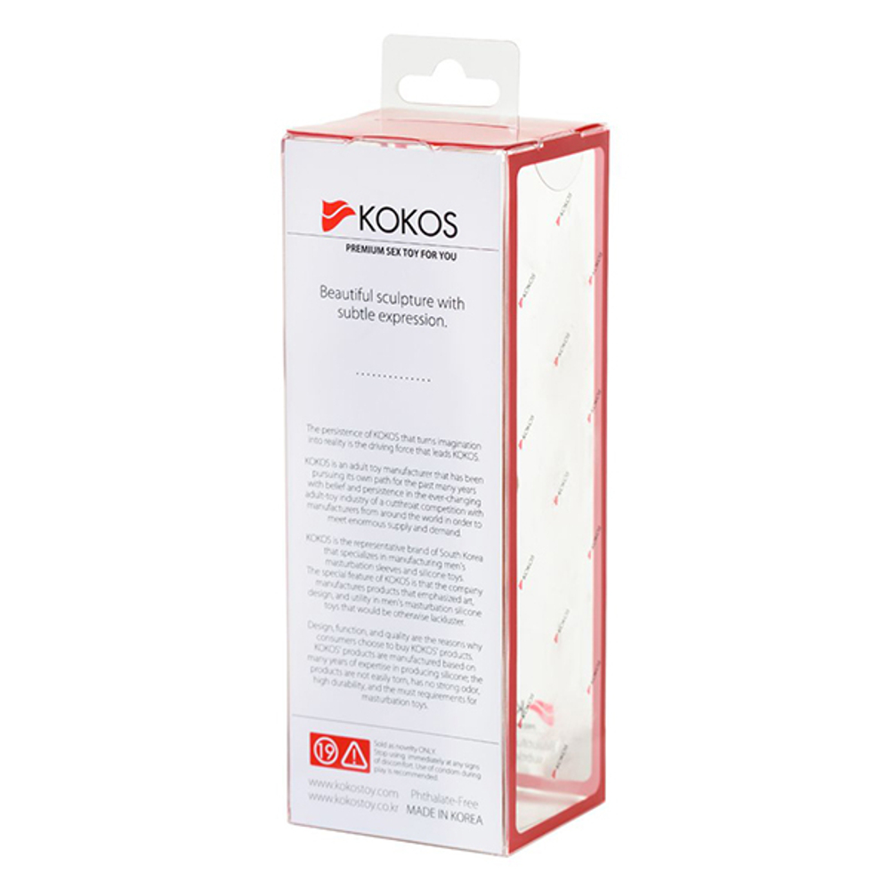 Насадка на фаллос 12,7см с венками и шишечками Kokos Extreme Sleeve 006 S Size
