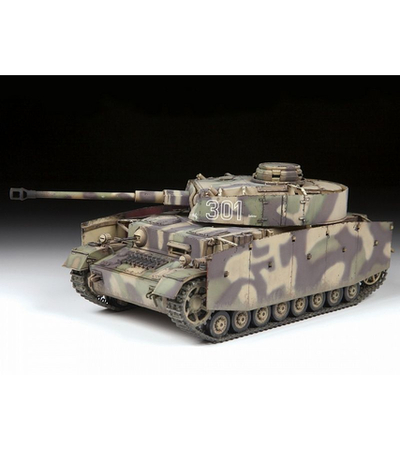 Сборная модель ZVEZDA Немецкий средний танк Pz IV Ausf. G, 1/35
