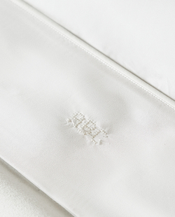 ZARA HOME (300 НИТЕЙ)  ПРОСТЫНЯ ИЗ ХЛОПКА, БЕЛЫЙ