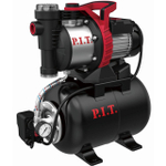 Станция насосная P.I.T. POG1100-P1 (1100Вт, напор 45м, бак 24л, произв-ть 63л/мин,удар. пласт)