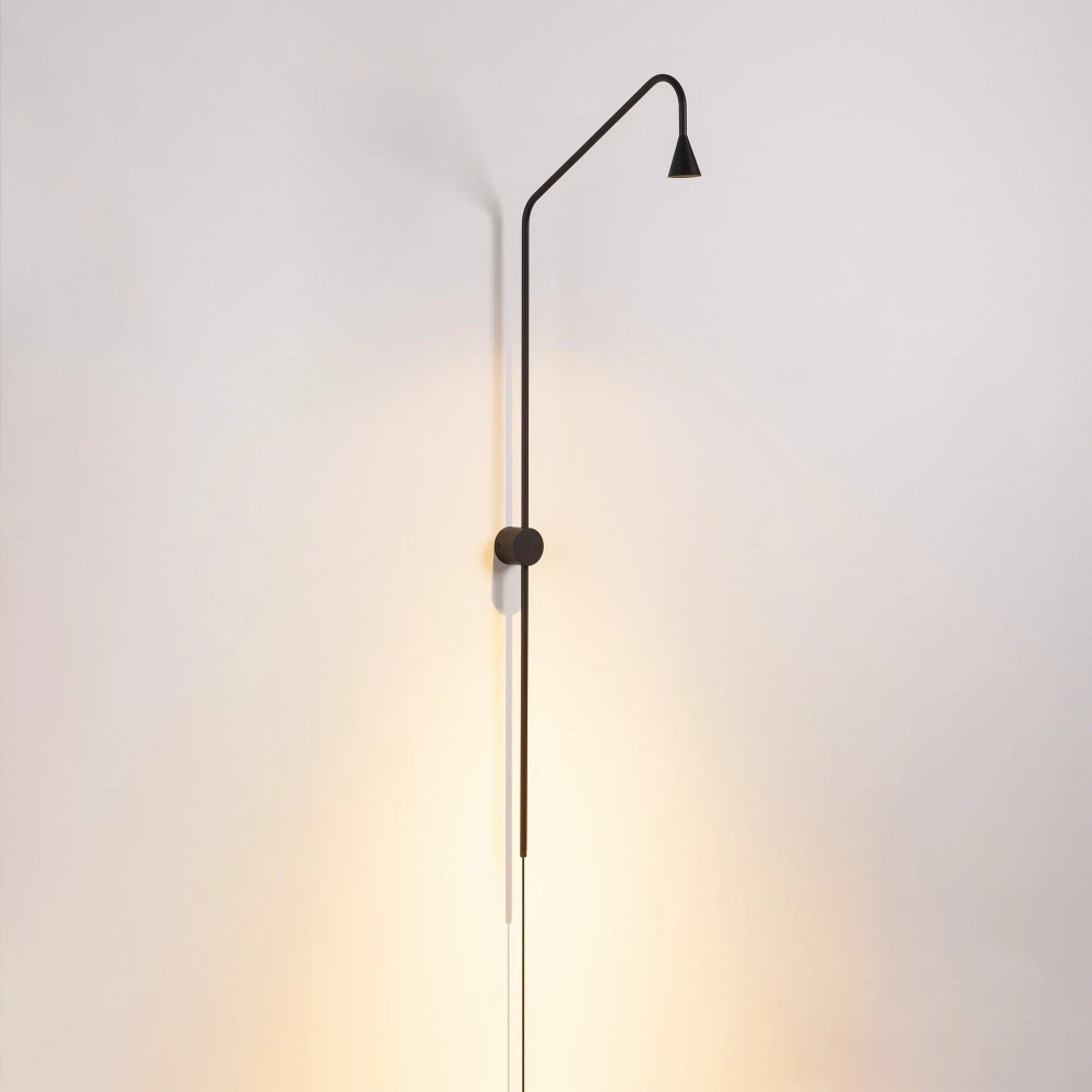 Светильник SP-RINAR-WALL-5W Warm3000 (BK, 36 deg, 230V)  (Arlight, IP20 Металл, 5 лет) 059589