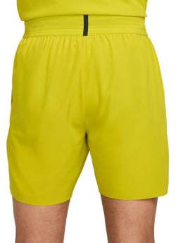 Мужские теннисные шорты Nike Court Slam Dri-Fit Tennis - желтый