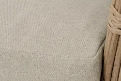 "Валенсия" диван из искусственного ротанга трехместный, цвет соломенный