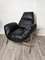 Кресло Jupiter, черная кожа