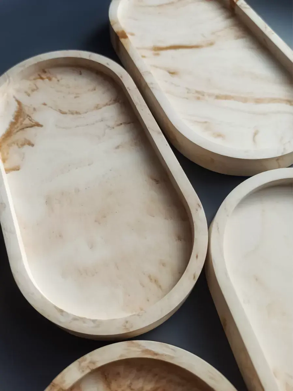 Подставка под диффузор бежевый мрамор