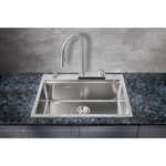 Мойка для кухни Milacio Denia 68 Steel MC.77410 сталь нержавеющая