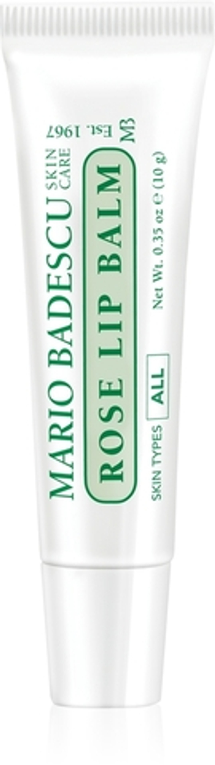 Mario Badescu Rose Lip Balm - Ультрапитательный бальзам для губ с ароматом розы, 10 g