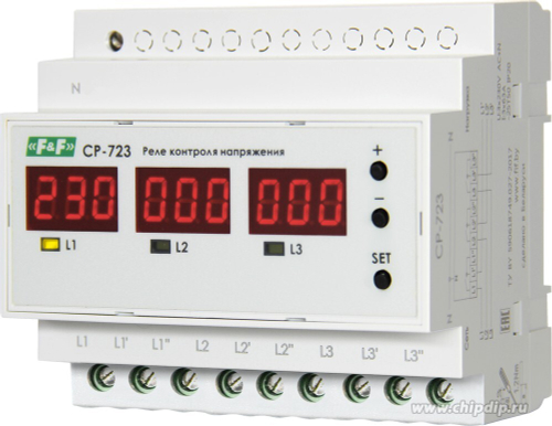 Реле контроля напряжения CP-723
