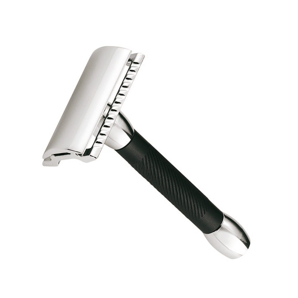 Станок для бритья Dovo, цвет хром/черный