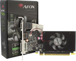 Видеокарта AFOX NVIDIA GeForce GT710, 1Гб GDDR3, 64 бита, LP, Retail, PCIe3.0, 1xFAN, 1-SLOT, 19Вт, VGA, HDMI, DVI (AF710-1024D3L8)