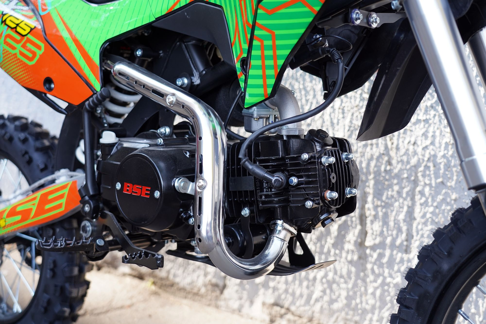Питбайк BSE EX125 17/14 Green Orange Ant (020)