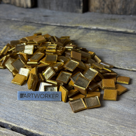 FLORY15 NJ131 Стеклянная мозаика 15х15 мм, 0,5 кг