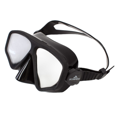 Маска Scorpena C2 черная в Боксе