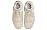 Кроссовки Jordan Air Jordan 4 Retro "Sail" Levi'S (Женская размерная сетка)