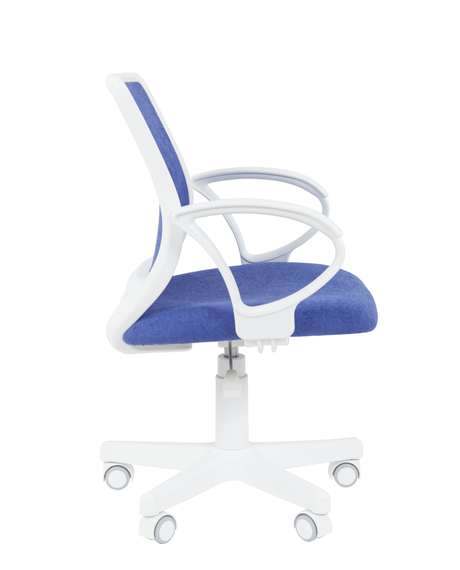 Кресло Chairman Kids 112 Россия ткань M морской, белый пластик