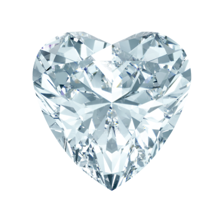 Фианит Сердце от 3х3 до 6х6 мм