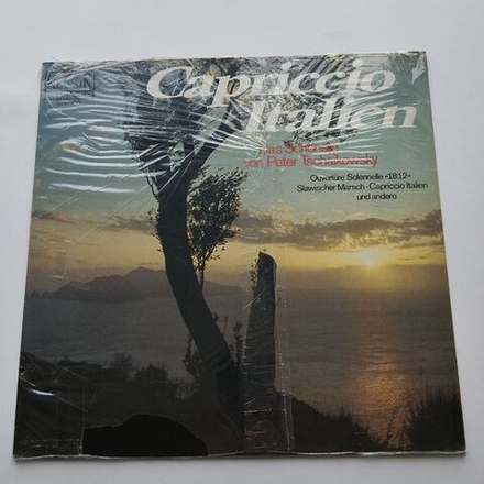 Винтажная виниловая пластинка LP П.И. Чайковский P. Tschaikowsky Capriccio Italien Итальянское Каприччио (Germany 1980) (Sealed)