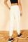 Qadın üçün ayağı rezinli, bej şalvar 10151004