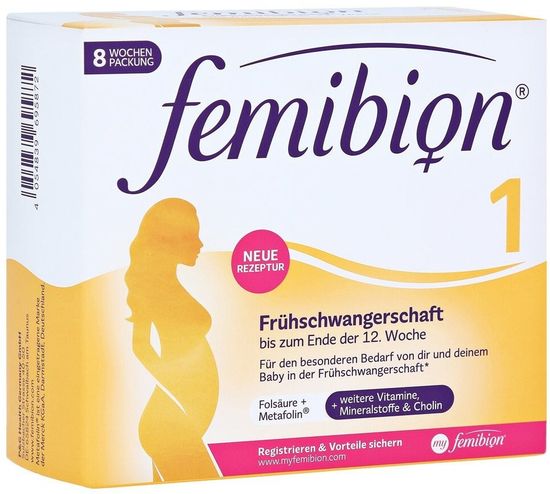 Femibion 1 Фемибион 1, 1-й триместр беременности, 56 шт.