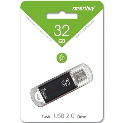 Флеш-накопитель 32 Gb Smartbuy V-Cut Black