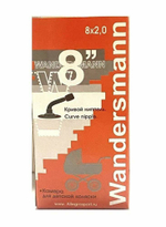 Камера вело колясочная 8х2 кривой ниппель