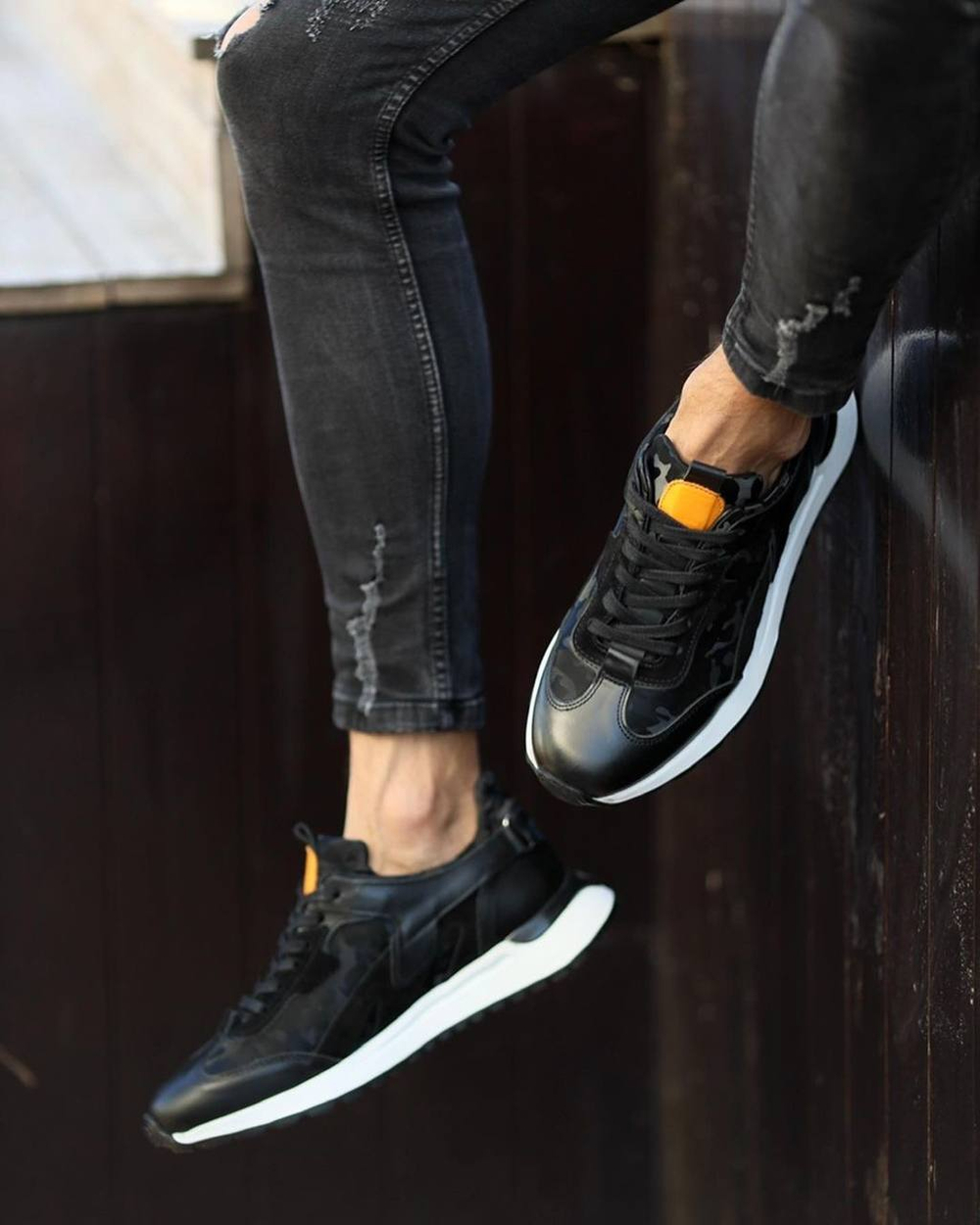 Кроссовки мужские, арт. 544 черный