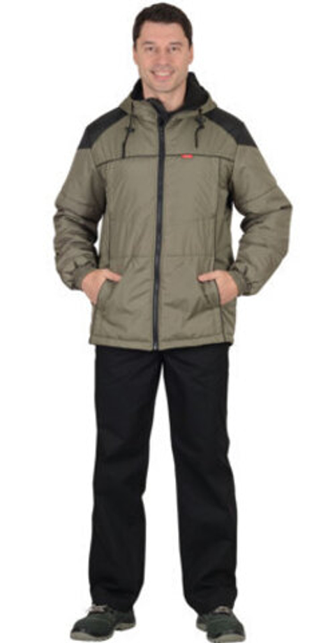 Куртка "СИРИУС-Спринтер" мужская, оливковая с черным