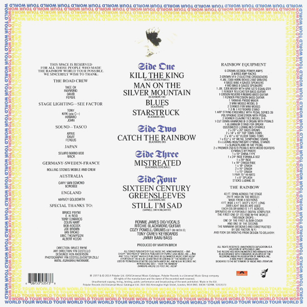 Rainbow / On Stage (2LP)