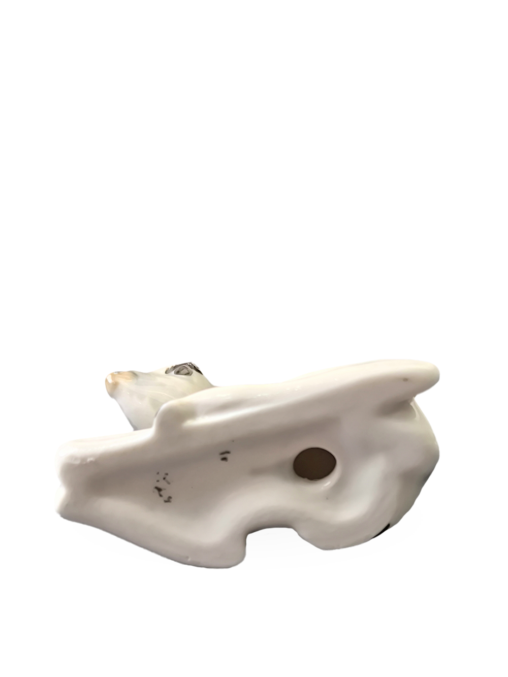 Фарфоровая статуэтка (миниатюра) "Ослик" ЛФЗ