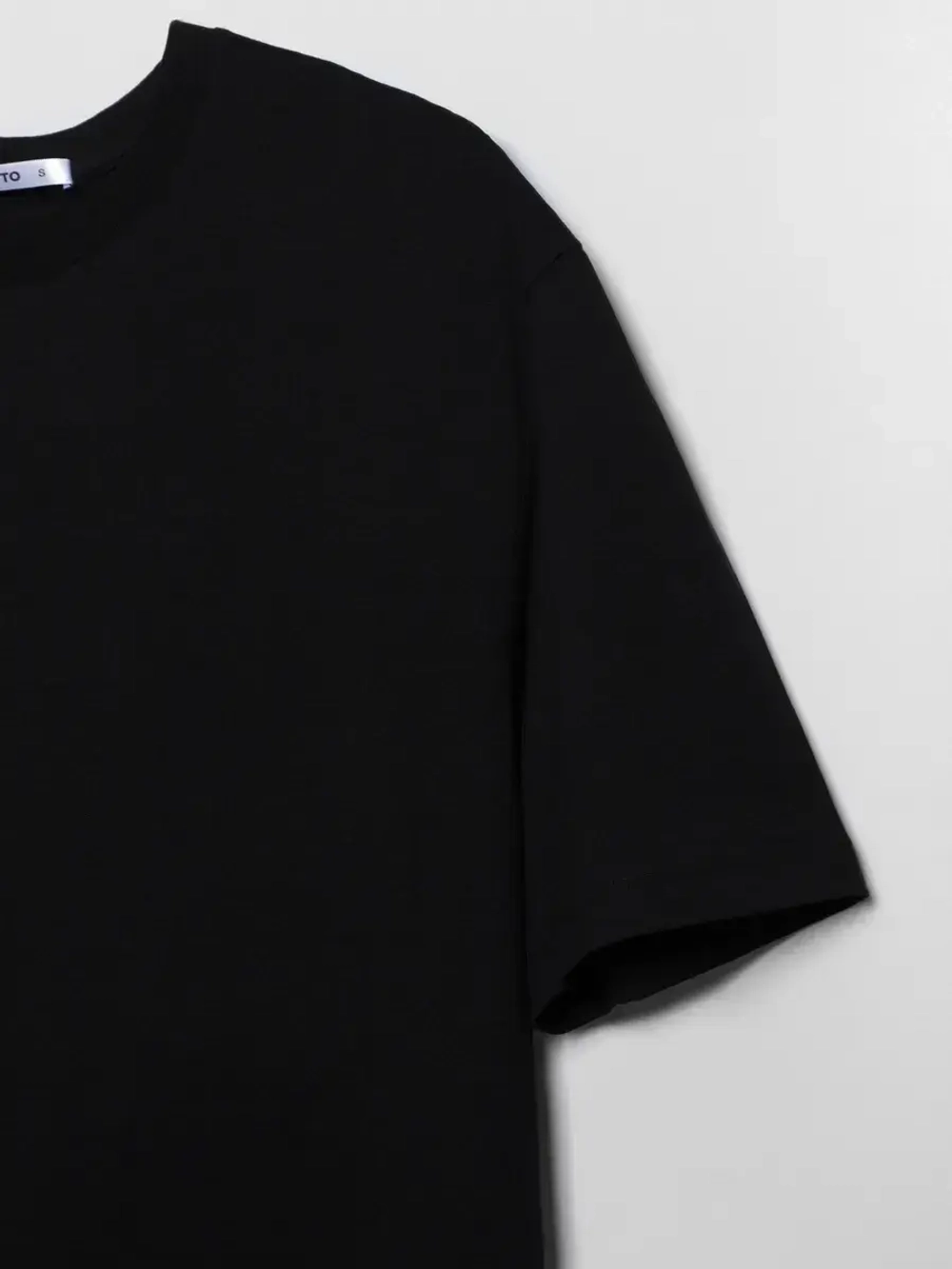 Черная мужская летняя повседневная однотонная хлопок