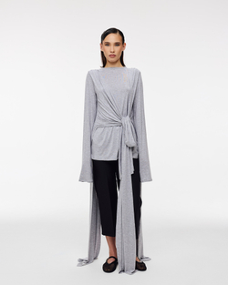 Лонгслив Neuf (Нёф) серый