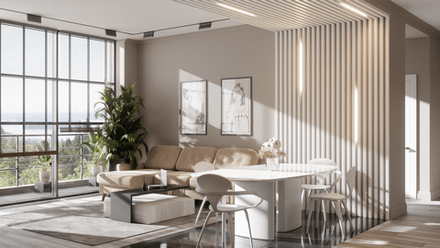 Брус МДФ перегородочный составной