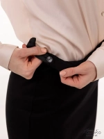 Юбка для беременных миди