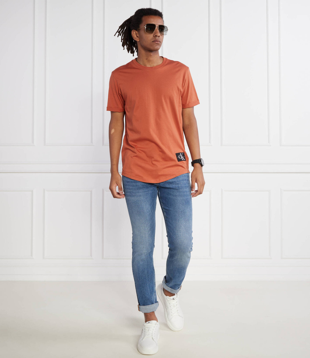 Футболка CALVIN KLEIN JEANS - коричневый(J30J323482)