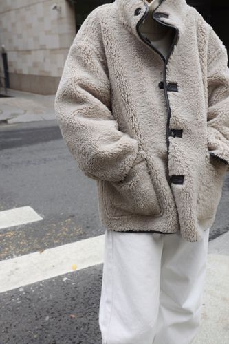 Двусторонняя графитовая дубленка