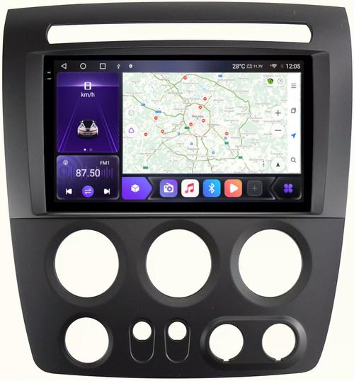 Магнитола для Hummer H3 - Kuberg EW-9299 QLed+2K, Android 12, Быстрая, CarPlay, 4G SIM-слот