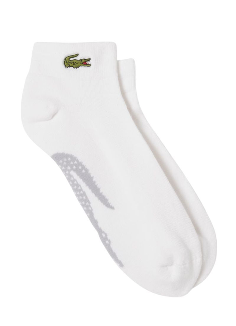 Теннисные носки Lacoste Cotton Athletic - white/grey chine